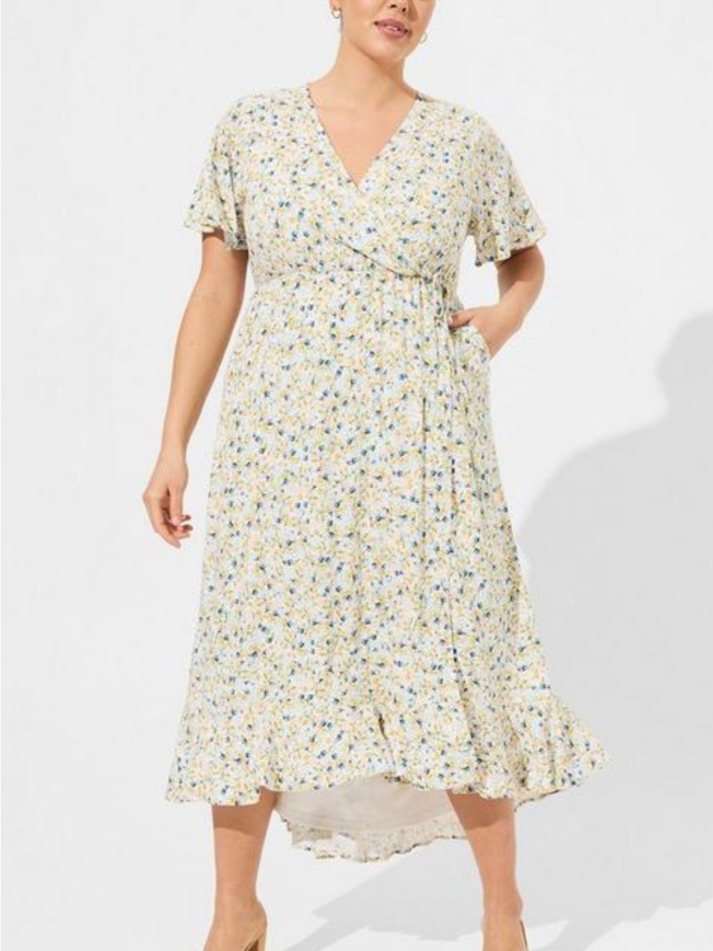 NWT Torrid Maxi Wrap Dress size 0